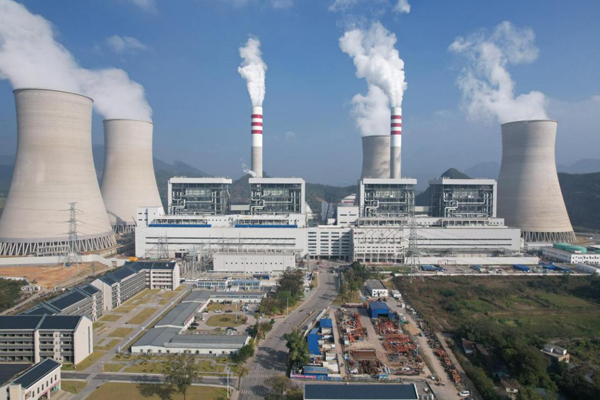 清远电厂全景。受访者供图