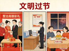 中经评论：“三件套”引领文明过节新潮流